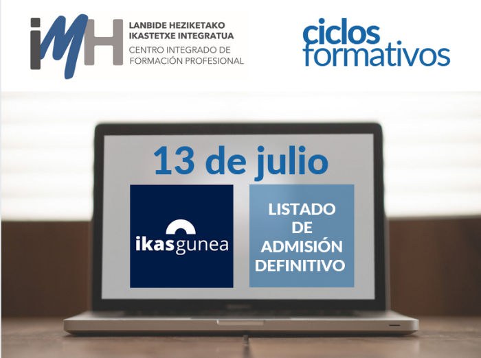 Ciclos Formativos listado de admisión definitivo — IMH Campus Ciclos Formativos listado de admisión definitivo — IMH Campus