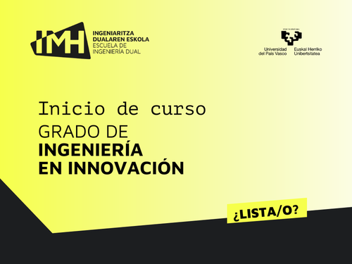 Inicio del curso de la Escuela de Ingeniería Dual Inicio del curso de la Escuela de Ingeniería Dual