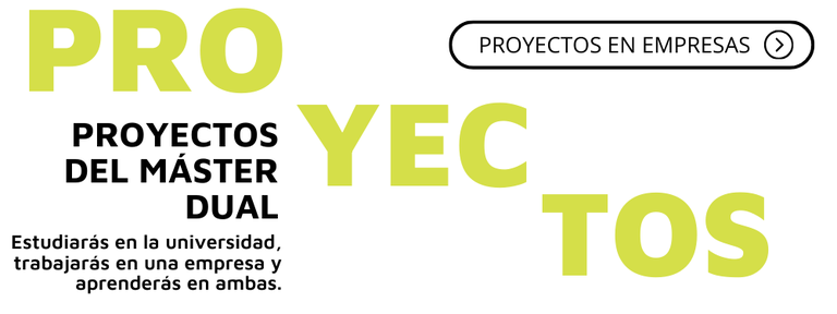 Proyectos del máster dual