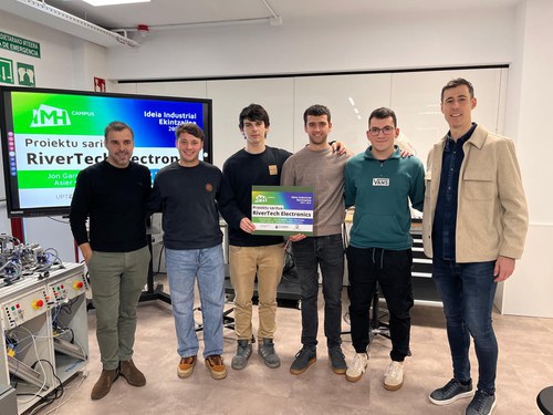 El proyecto RiverTech ELECTRONICS  gana el Premio IMH 2025 a la mejor idea emprendedora industrial