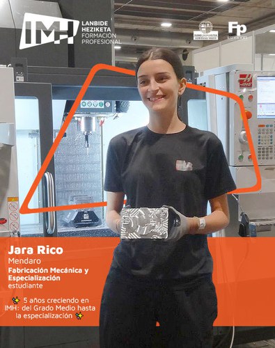 Experiencias alumnado de FP: Jara Rico