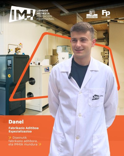 Experiencias del alumnado de especialización en Formación Profesional: Danel