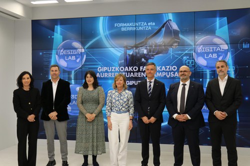 Presentación del Campus de la Fabricación Avanzada de Gipuzkoa para el impulso del talento e innovación industrial