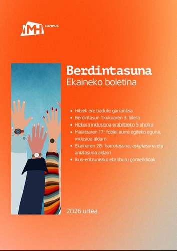 Berdintasuna: Ekaineko boletina