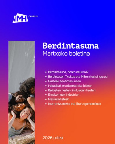 Berdintasuna: Martxoko boletina