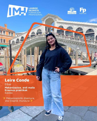 Lanbide Heziketako ikasleen esperientziak: Leire Conde