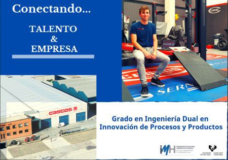 Victor Lopez de Guereñu, Cascos enpresako ingeniaria eta IMHko Ingenaritza Dualaren ikasle ohiari egindako elkarrizketa