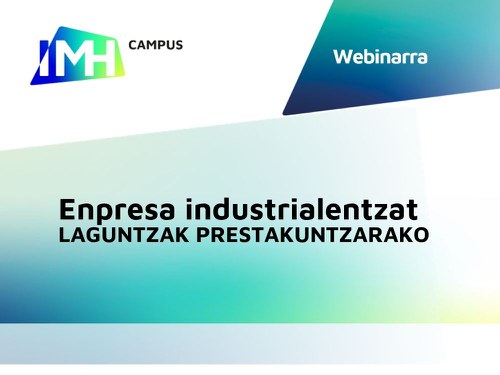 Webinara: Enpresa industrialentzat laguntzak prestakuntzarako