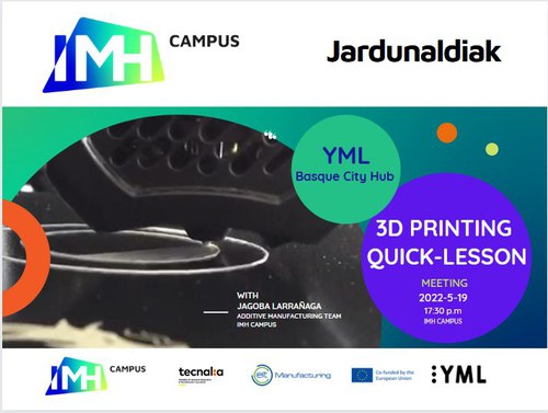 YML topaketa: 3D PRINTING QUICK-LESSON YML topaketa: 3D PRINTING QUICK-LESSON