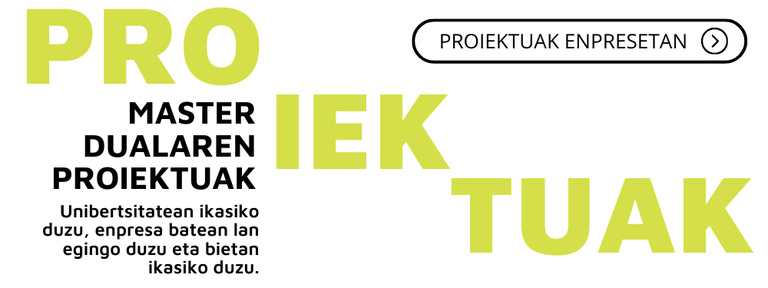 Master dualaren proiektuak Master dualaren proiektuak